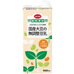 国産大豆の無調整豆乳（フクユタカ）　1000ml