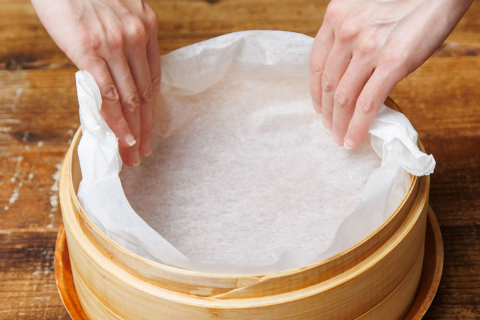 旨みがぎゅっ。簡単せいろレシピ「春野菜と魚介のアクアパッツァ」_画像04