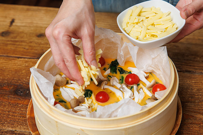 忙しい朝に革命を！せいろで作る、簡単ふわとろオムレツ朝食レシピ_画像09