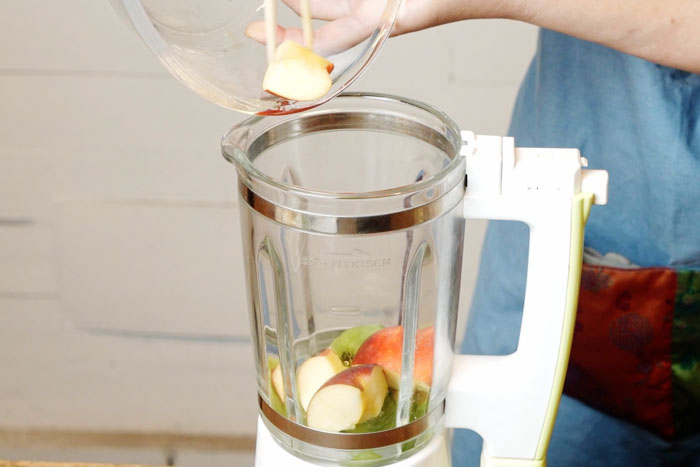 親子で楽しむ！りんごとキウイのスムージーとスムージーアート_画像09