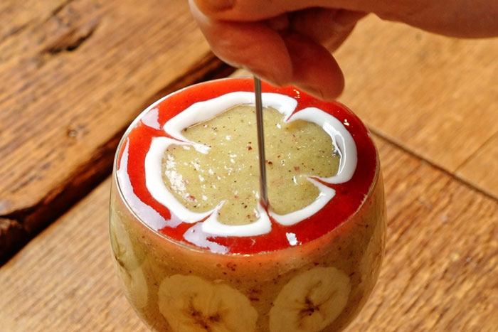 親子で楽しむ！りんごとキウイのスムージーとスムージーアート_画像12