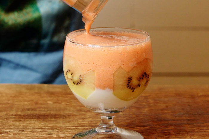 親子で楽しむ！りんごとキウイのスムージーとスムージーアート_画像12