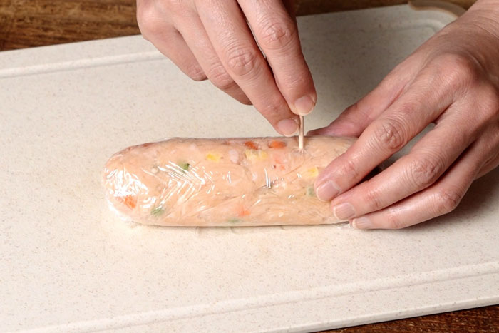 「彩り鶏ロール」レシピとおせちアレンジ_画像12