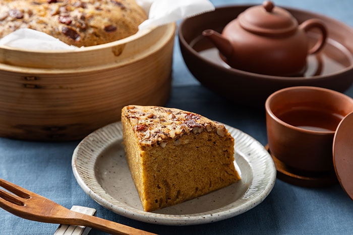 ふわふわもっちり！せいろで作る黒糖と豆乳の「マーラーカオ」レシピ_画像02