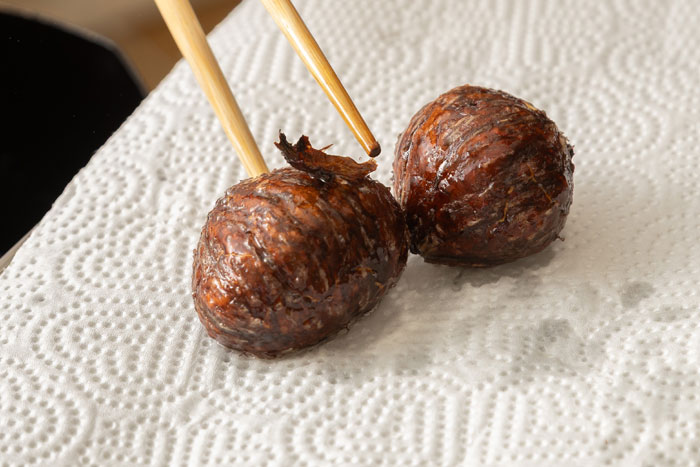 栗の新定番？おやつにもおつまみにもなる、ほっくり「揚げ栗」_画像06