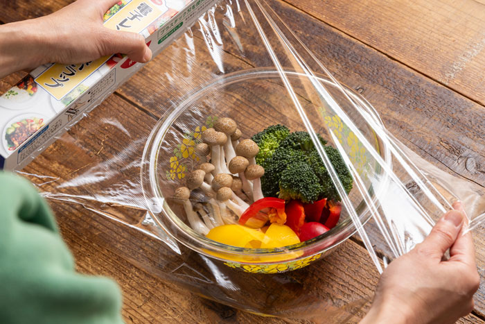 コープ「電子レンジにも強いラップ」の秘密と、親子で簡単レンジ料理♪;