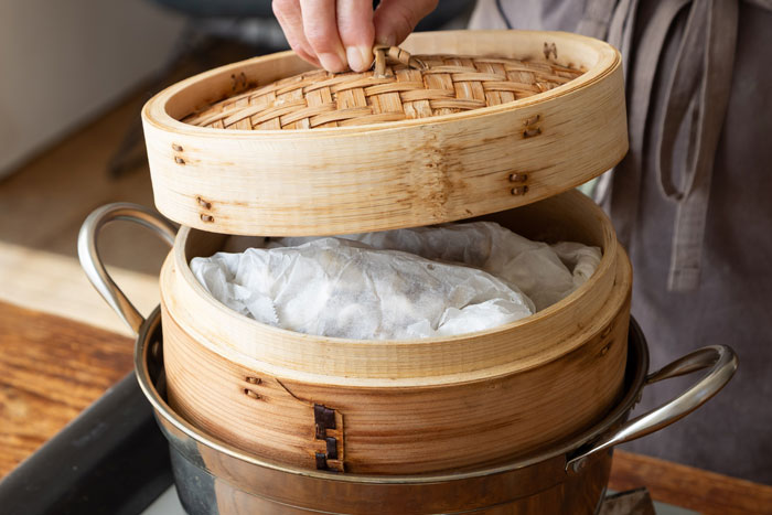 野菜たっぷり！4種のタレも。「肉巻き野菜のせいろ蒸し」レシピ_画像06