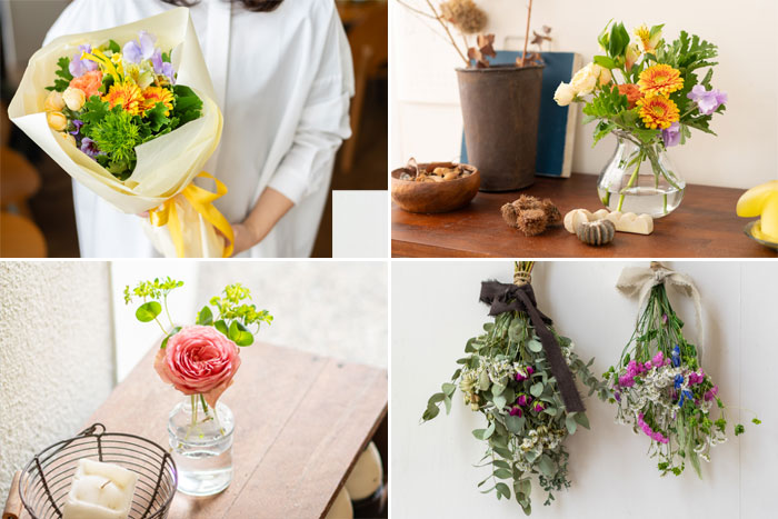 【初心者向け】花屋さん直伝！「花束の飾り方と長持ちさせるコツ」_画像01