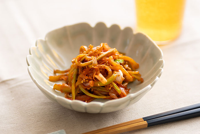 「ブロッコリーのドレッシングマリネ」_画像