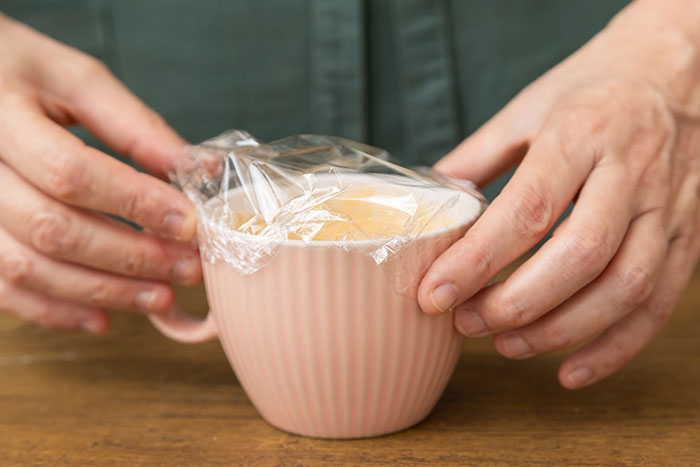 レンジで約1分！ホケミ×人参ジュースで卵なしの「マグカップ蒸しパン」_画像09