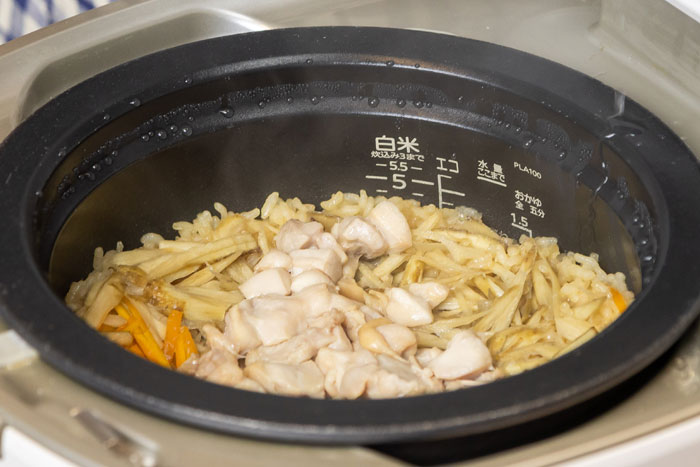 福岡の郷土料理「かしわめし」のレシピ｜鶏とごぼう香る炊き込みご飯_画像12