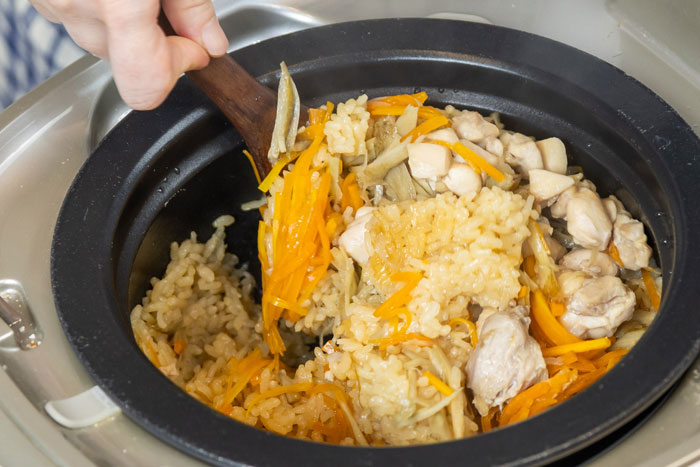 福岡の郷土料理「かしわめし」のレシピ｜鶏とごぼう香る炊き込みご飯_画像12