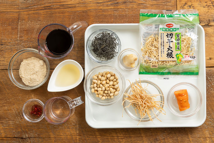 切り干し大根でご飯が進む常備菜!宮崎の郷土料理「まだか漬け」の作り方_画像04